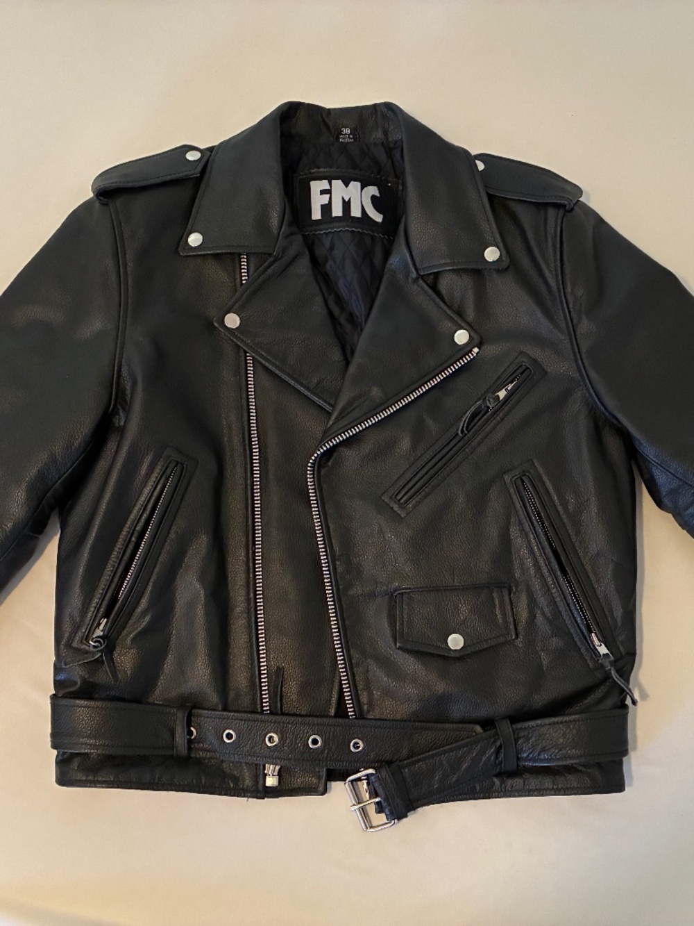 FMC Leather Jacket Women's size 38/M